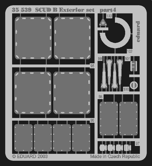 Eduard 35539 SCUD B exterior 1/35 Dragon – imagen 2