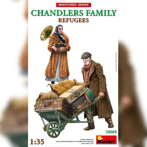 MiniArt 38089 RÉFUGIÉS. FAMILLE CHANDLER 1/35