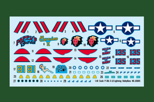 Hobby Boss 85805 P-38L-5-L0 Lightning 1/48 – Bild 3