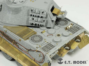 E.T. Model E35-033 WWII German KING TIGER （Porsche Turret）(For DRAGON Kit) 1/35 – immagine 6
