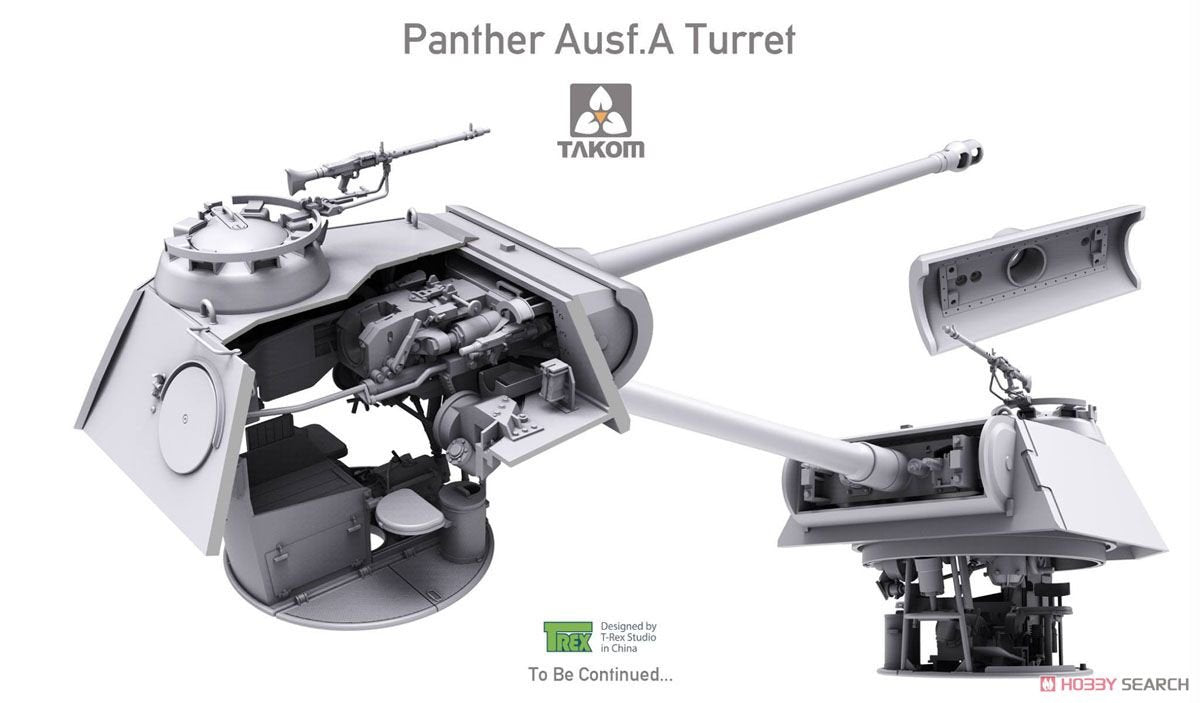 Takom 2099 Panther Ausf. A late prod. (full interior) 1/35 – imagen 2