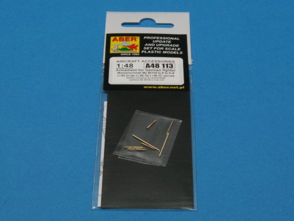 Aber A48113 Armament for German fighter Me 109G-5 to K-6 1/48 – zdjęcie 4