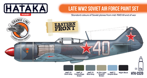 Hataka HTK-CS20 Late WW2 Soviet Air Force paint set 6x17ml – immagine 2