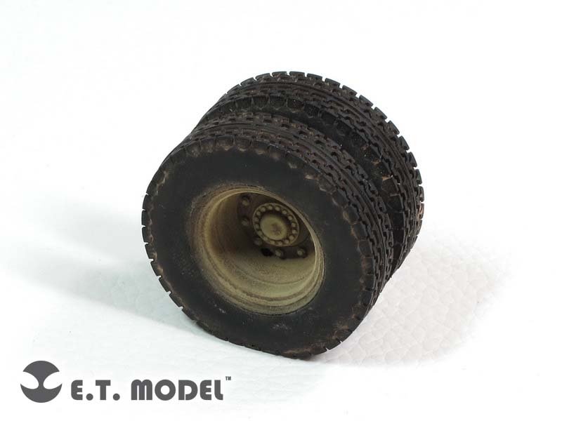 E.T. Model ER35-040 WWII German Heavy Truck L-4500 Weighted Road Wheels For ZVEZDA 3596/3647 1/35 – zdjęcie 2
