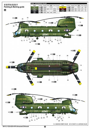 Trumpeter 05113 ACH-47A Armored Chinook 1/35 – imagen 5