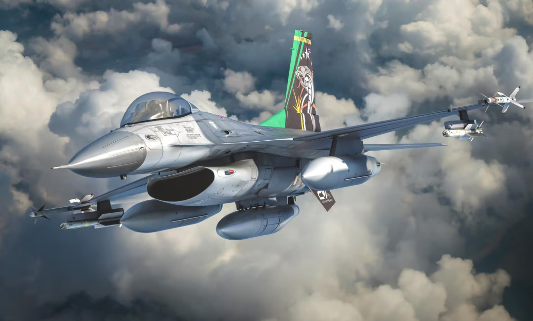 Kinetic K48161 F-16A eMLU Royal Thai Airforce "Cobra BVR" 1/48