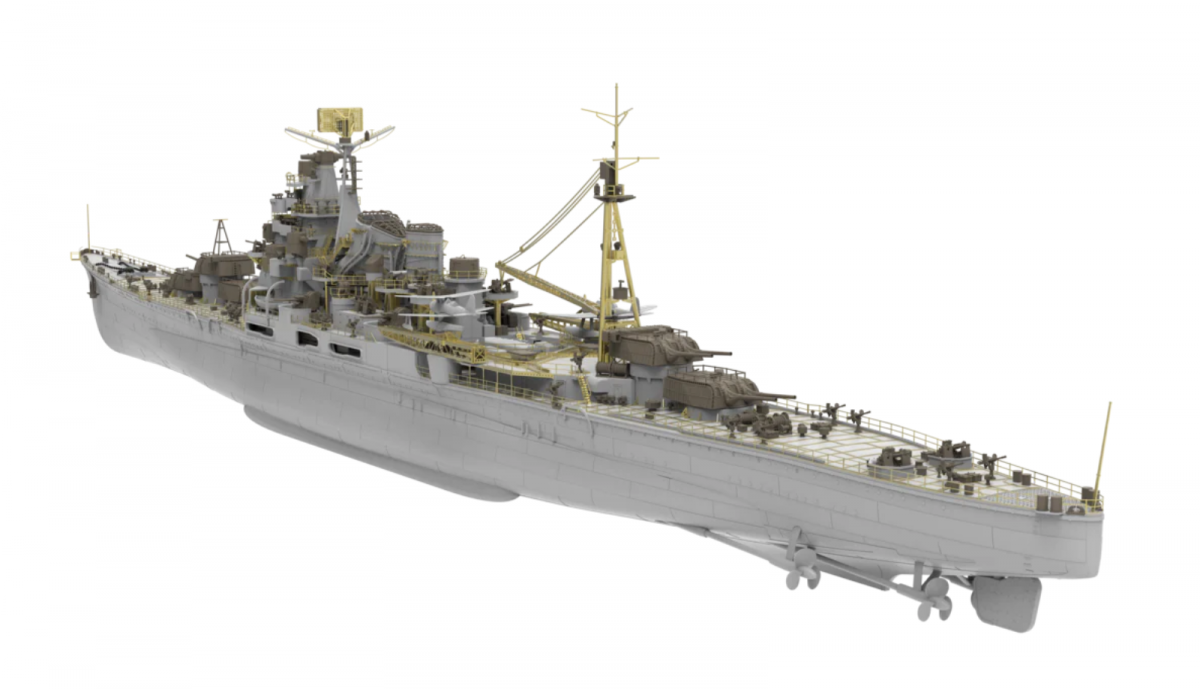 Very Fire VF700904DX IJN Heavy Cruiser Takao 1944 (Deluxe Version) 1/700