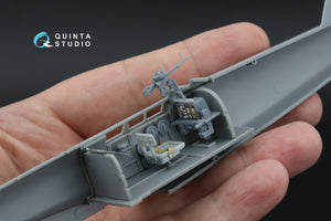 Quinta Studio QD+48574 Fairey Battle Mk.I 3D-Printed &amp;amp; coloured Interior on decal paper (Trumpeter) (with 3D-printed resin parts) 1/48 – imagen 15