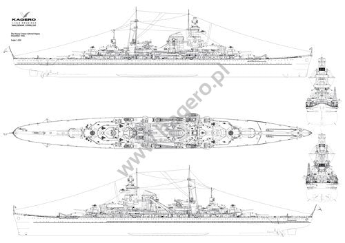 Kagero 16032 The German Cruiser Admiral Hipper EN – imagen 2