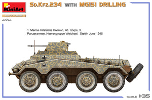 MiniArt 40014 Sd.Kfz.234 AVEC PERÇAGE MG151 1/35 – image 3