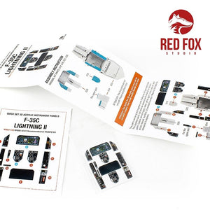 Red Fox Studio QS-32127 F-35C Lightning II (for Trumpeter kit) 1/32 – immagine 5