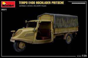 MiniArt 35371 Tempo E400 Hochlader Pritsche German 3-wheel delivery truck 1/35 – imagen 3
