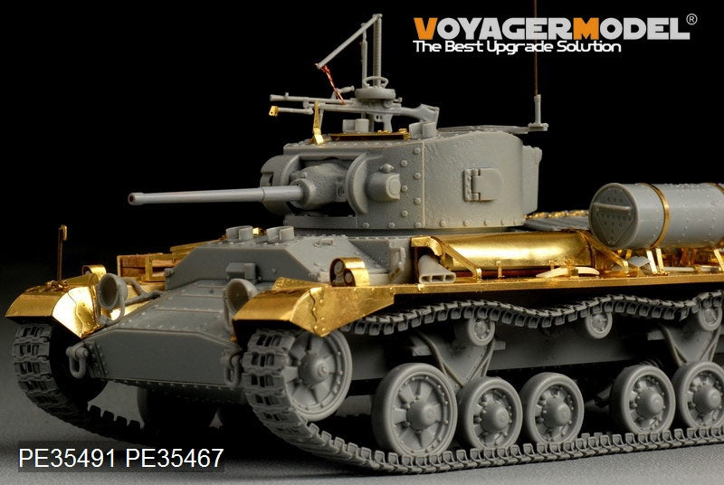 Maquette Voyager PE35491 Char d&amp;#39;infanterie britannique Valentine Mk.II de la Seconde Guerre mondiale (modèle de base) pour AFV CLUB 35185, échelle 1/35 – image 10