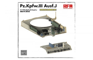 Rye Field Model 5072 Pz.Kpfw.III Ausf.J FULL INTERIOR 1/35 – imagen 8