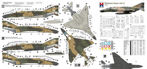 Hobby 2000 72028 F-4D Phanton II - Vietnam Aces 2 1/72 – imagen 2