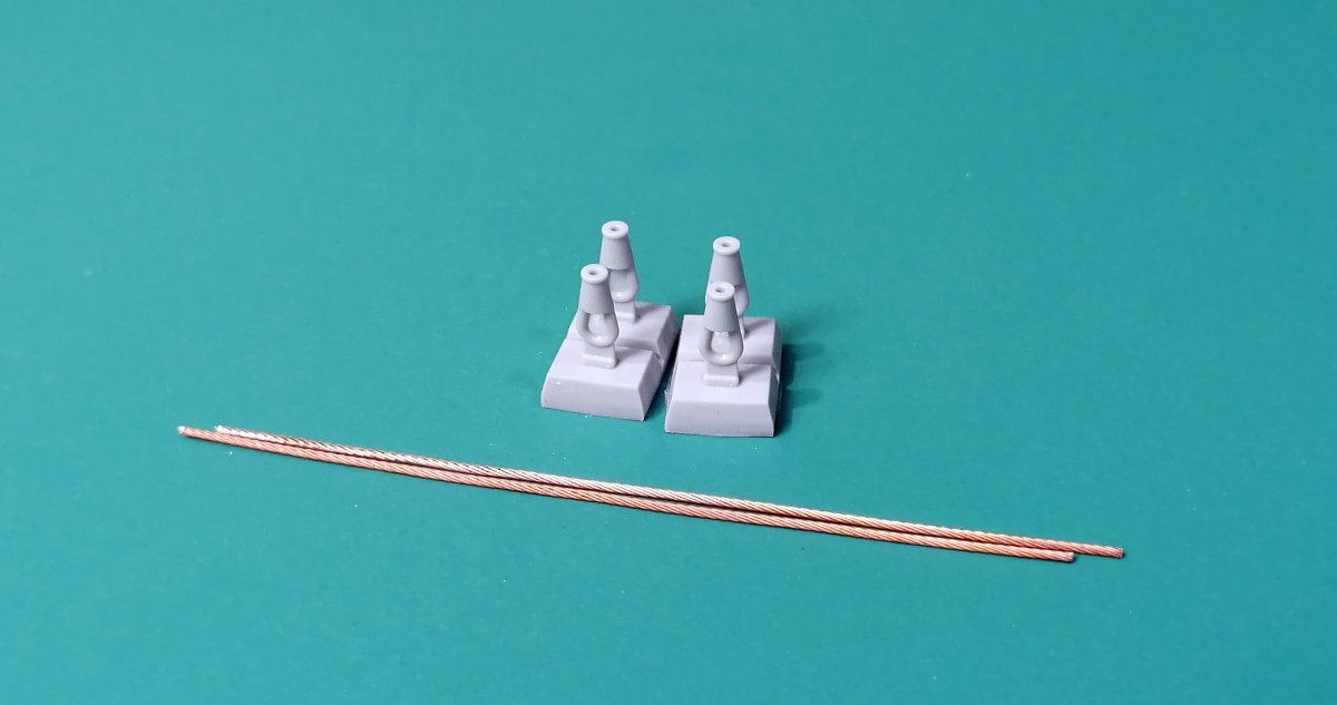 Câble de remorquage Eureka XXL ER-4807 pour chars soviétiques T-54/T-55 à l&amp;#39;échelle 1/48 – image 2