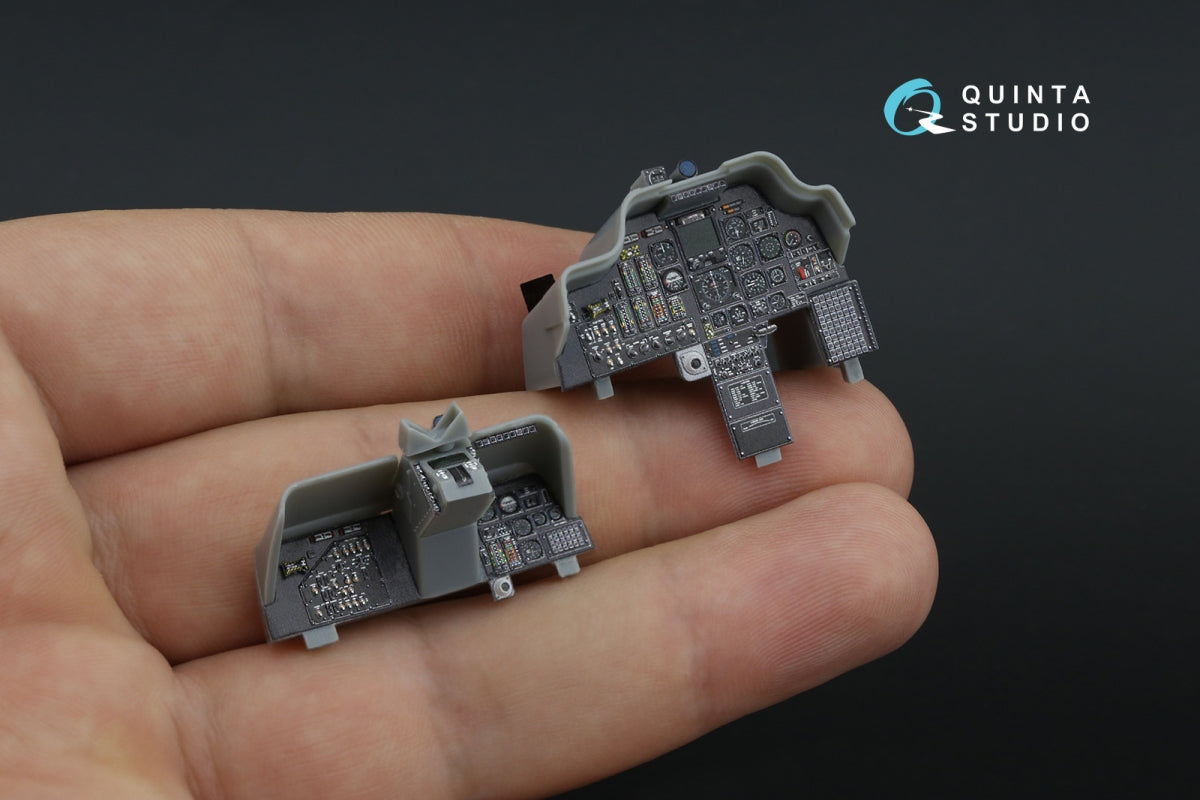 Quinta Studio QDS-35132 AH-64A 3D-Printed coloured Interior on decal paper (Trumpeter) (Small version) 1/35 – imagen 12