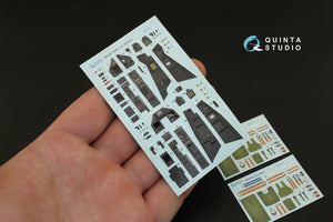 Quinta Studio QD32012 Mirage 2000D 3D-Printed &amp;amp; coloured Interior on decal paper (for Kitty Hawk kit) 1/32 – zdjęcie 3