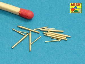 Aber 350L-75 Barrels set for Japnnese Light Cruiser like: Abukama; Isuzu; Kinu; Nagara; Natori; Yura -140mm x 7, 25mm x 4, 13mm x 4 1/350 – imagen 3