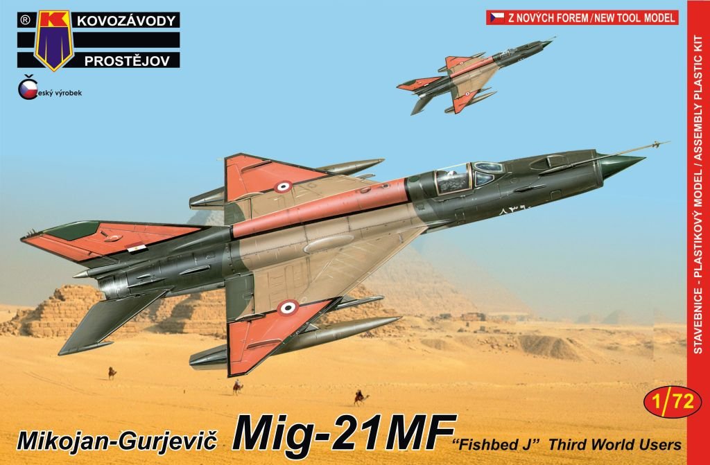 Kozavody Prostejov KPM0088 MiG-21MF 1/72 