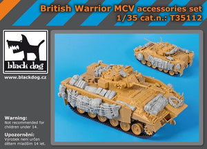 Black Dog T35112 British Warrior MCV accessories set 1/35