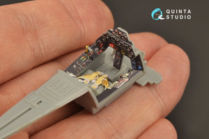 Intérieur imprimé en 3D et coloré sur papier décalcomanie Quinta Studio QD48265 Fw 190A-8 (Hasegawa) 1/48 – image 4