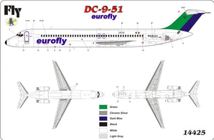Vol 14425 DC 9-51 eurofly (1/144)