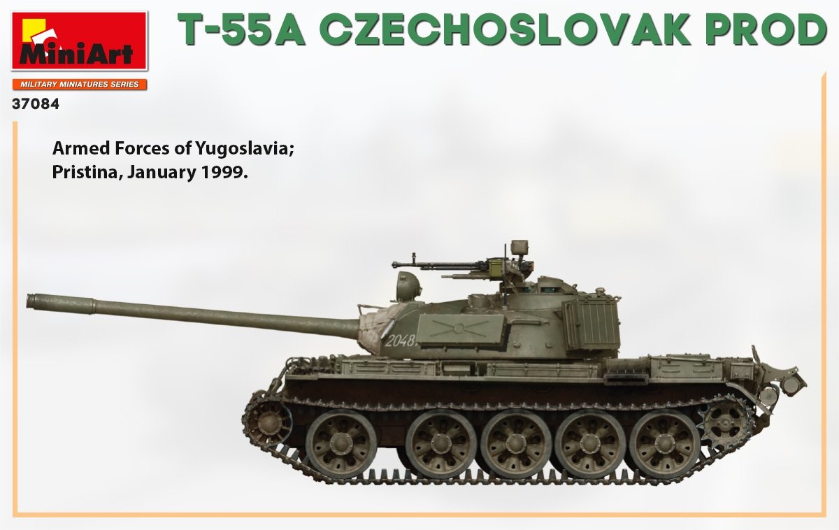 Miniart 37084 T-55A CZECHOSLOVAK PRODUCTION 1/35 – Bild 9