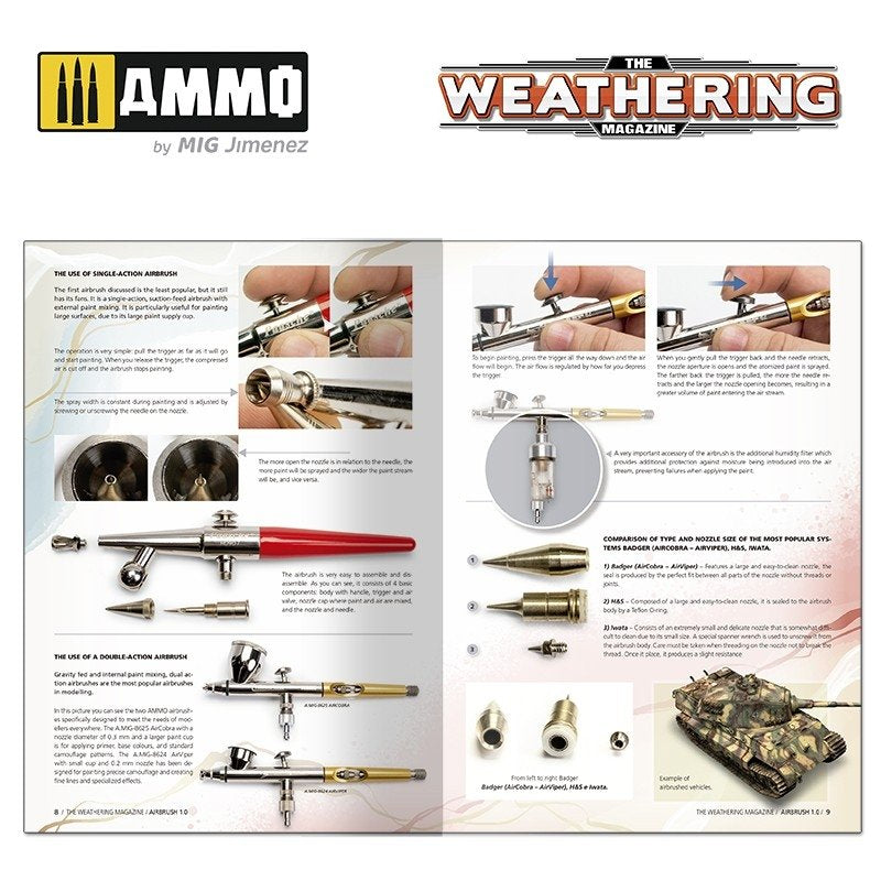 Ammo of Mig 4535 The Weathering Magazine 36 - Airbrush 1.0 (Anglais) – image 3