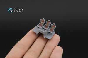 Quinta Studio QD72111 KAMAZ-43509 3D-Printed &amp;amp; colored Interior on decal paper (Zvezda) 1/72 – image 14