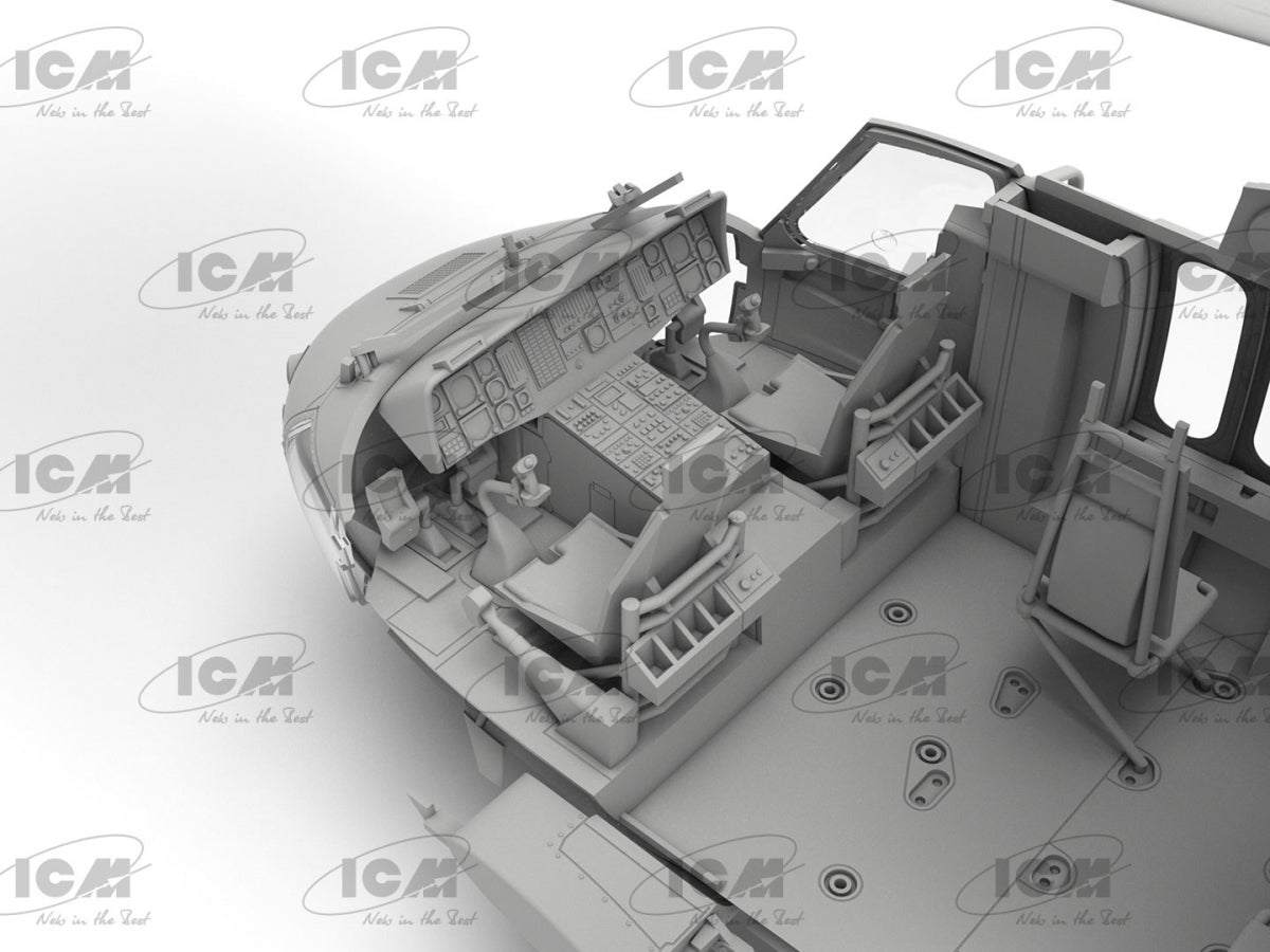 ICM 48361 UH-60A Black Hawk US Military Transport Helicopter 1/48 – image 10
