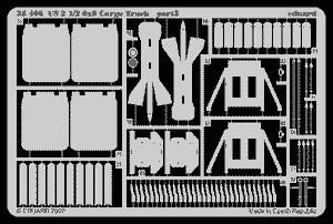 Eduard 35466 US 2 1/2 6x6 Cargo Truck 1/35 Tamiya