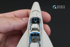 Quinta Studio QD48157 Yak-130 3D-Printed coloured Interior on decal paper (for KittyHawk kit) 1/48 – Bild 9