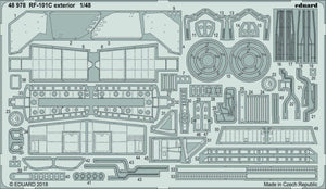 Eduard 48978 RF-101C exterior 1/48 KITTY HAWK