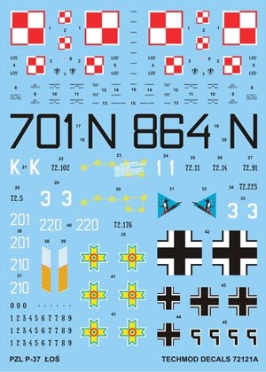 Techmod 72121 - PZL-37A/B Moose (1/72)