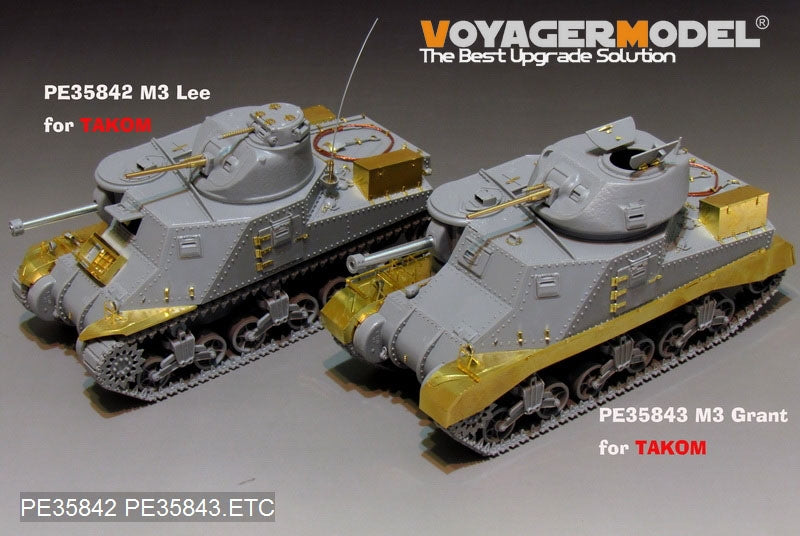 Voyager Model PE35842 WWII US M3A4 Lee Medium Tank basic For TAKOM 2085 1/35 – Bild 11