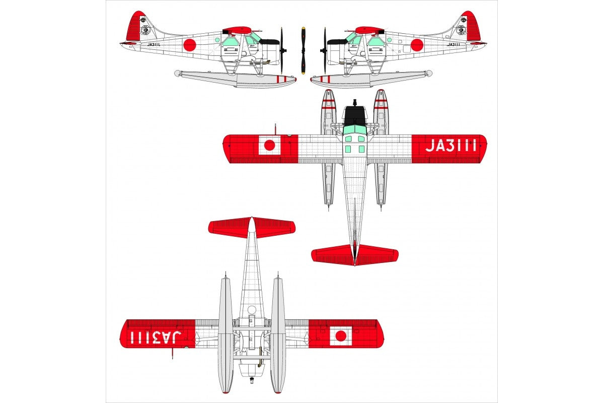 Dora Wings 48060 DHC-2 Beaver Floatplane 1/48 – imagen 4