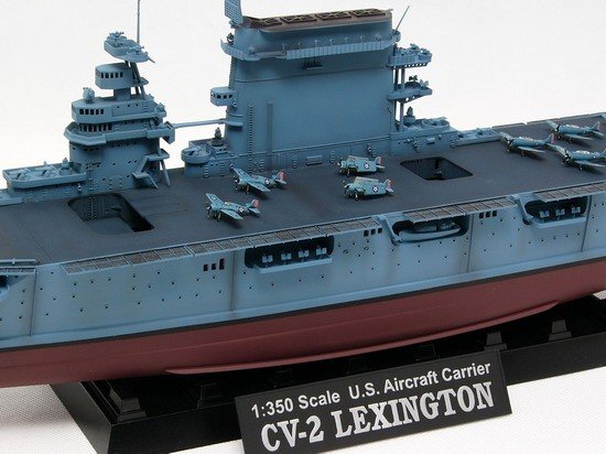 Trumpeter 05608 USS CV-2 Lexington carrier 05/1942 1/350 – imagen 8