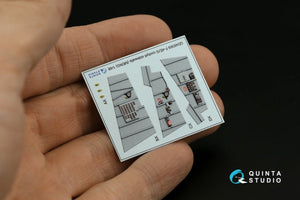 Quinta Studio QD48371 F-4E with DMAS 3D-Printed &amp;amp; coloured Interior on decal paper (Meng) 1/48 – immagine 9