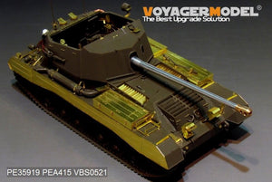Voyager Model PEA415 WWII British Archer Self-Propelled Anti-Tank Gun track covers additional parts(For TAMIYA 35356) 1/35 – immagine 3