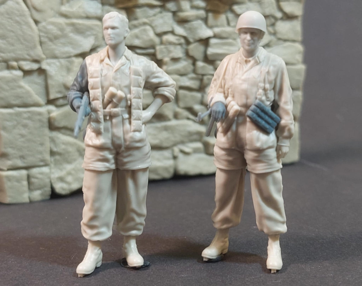 Panzer Art FI35-246 Fallschirmjagers allemands au repos set 1/35 – image 2
