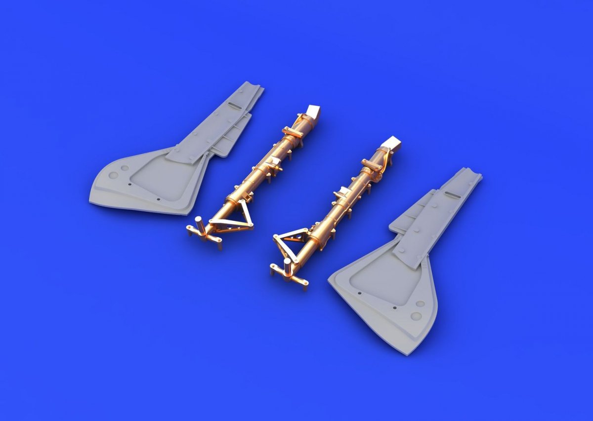 Eduard 632057 Fw 190 undercarriage legs BRONZE 1/32 Revell – imagen 3