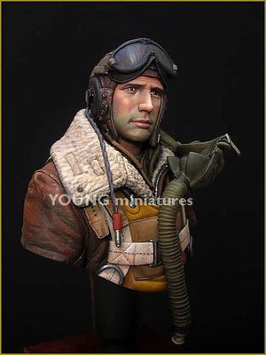 Young Miniatures YM1815 B-17 Waist Gunner ETO, 1944 1/10 – imagen 8