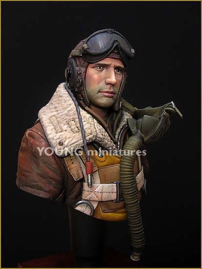 Young Miniatures YM1815 B-17 Waist Gunner ETO, 1944 1/10 – imagen 8