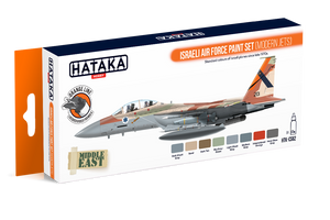 Hataka HTK-CS62 Israeli Air Force paint set (modern jets) 8x17ml