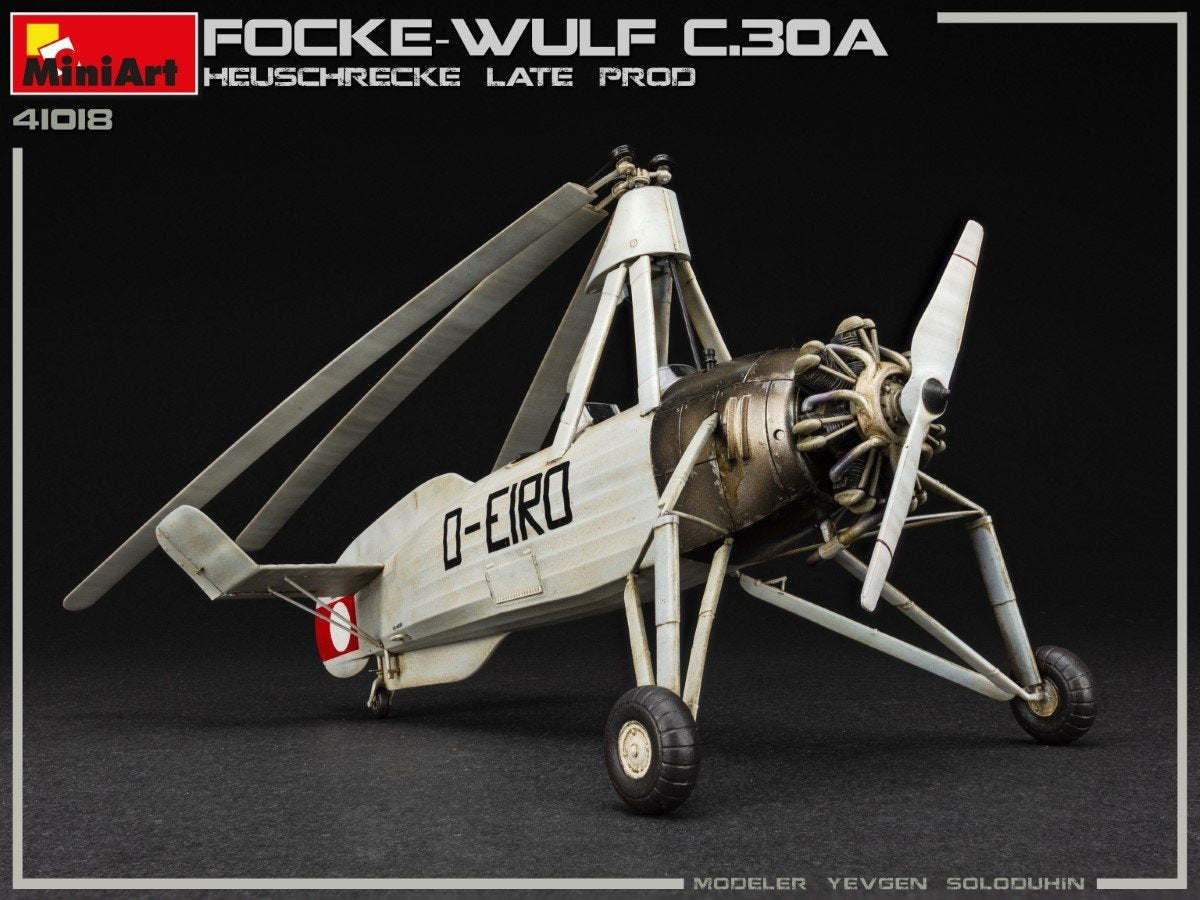 MiniArt 41018 FOCKE-WULF FW C.30A HEUSCHRECKE. PROD TARDIVE 1/35 – image 5