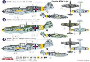Maquette AZ7662 Messerschmitt Bf.109E-4 Force aérienne slovaque, échelle 1/72 – image 2