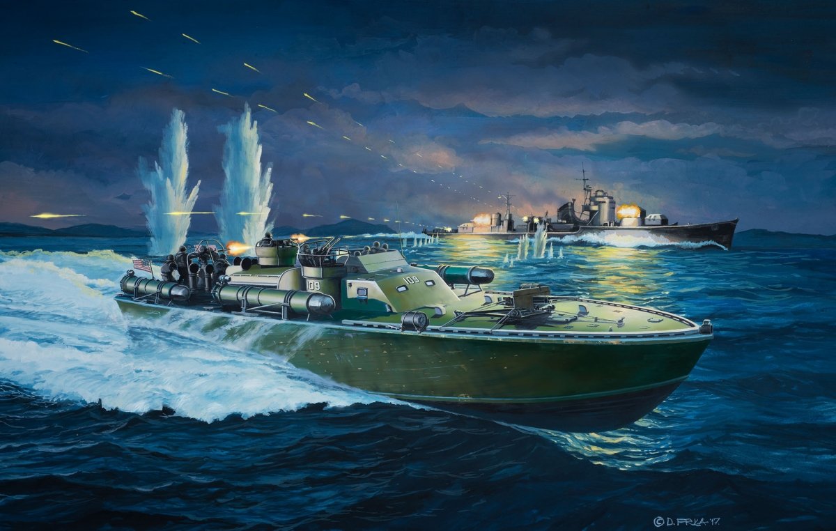 Revell 65147 Patrol Torpedo Boat PT-109 - Model Set 1/72 – imagen 8