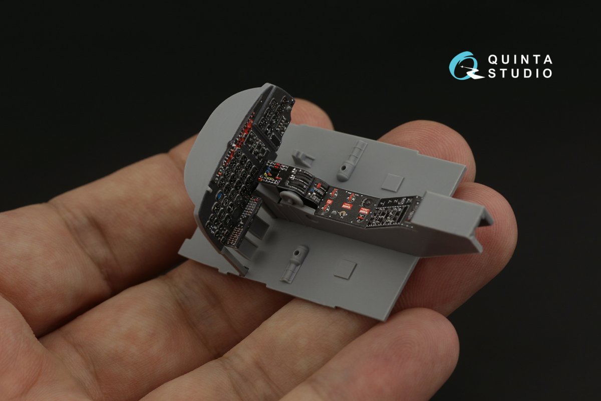 Quinta Studio QDS-48237 B-26K 3D-Printed &amp;amp; coloured Interior on decal paper (ICM) (Small version) 1/48 – imagen 5