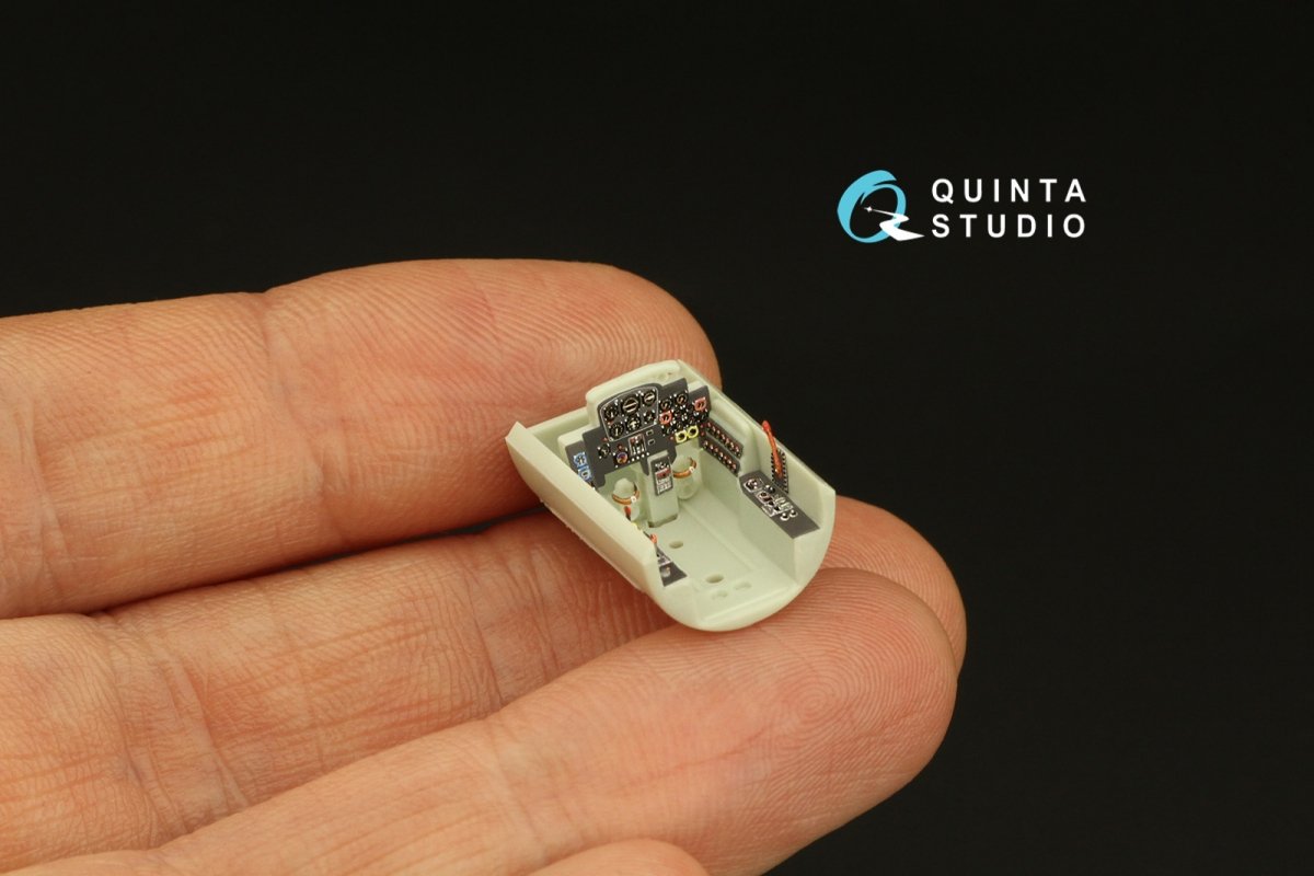 Quinta Studio QD72050 Me-262B-1a/U1 3D-Printed &amp;amp; coloured Interior on decal paper (Revell) 1/72 – imagen 9